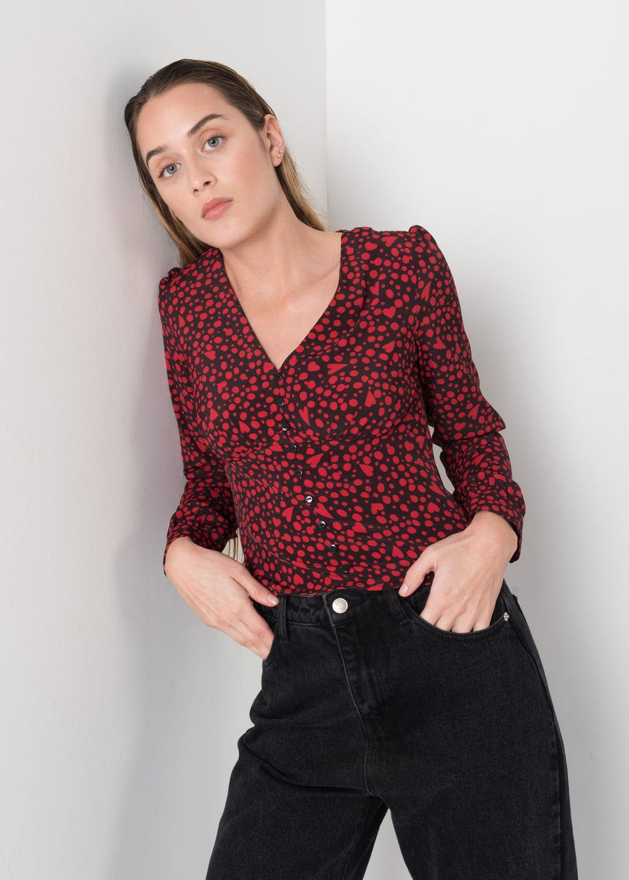 BLUSA CORAZONES