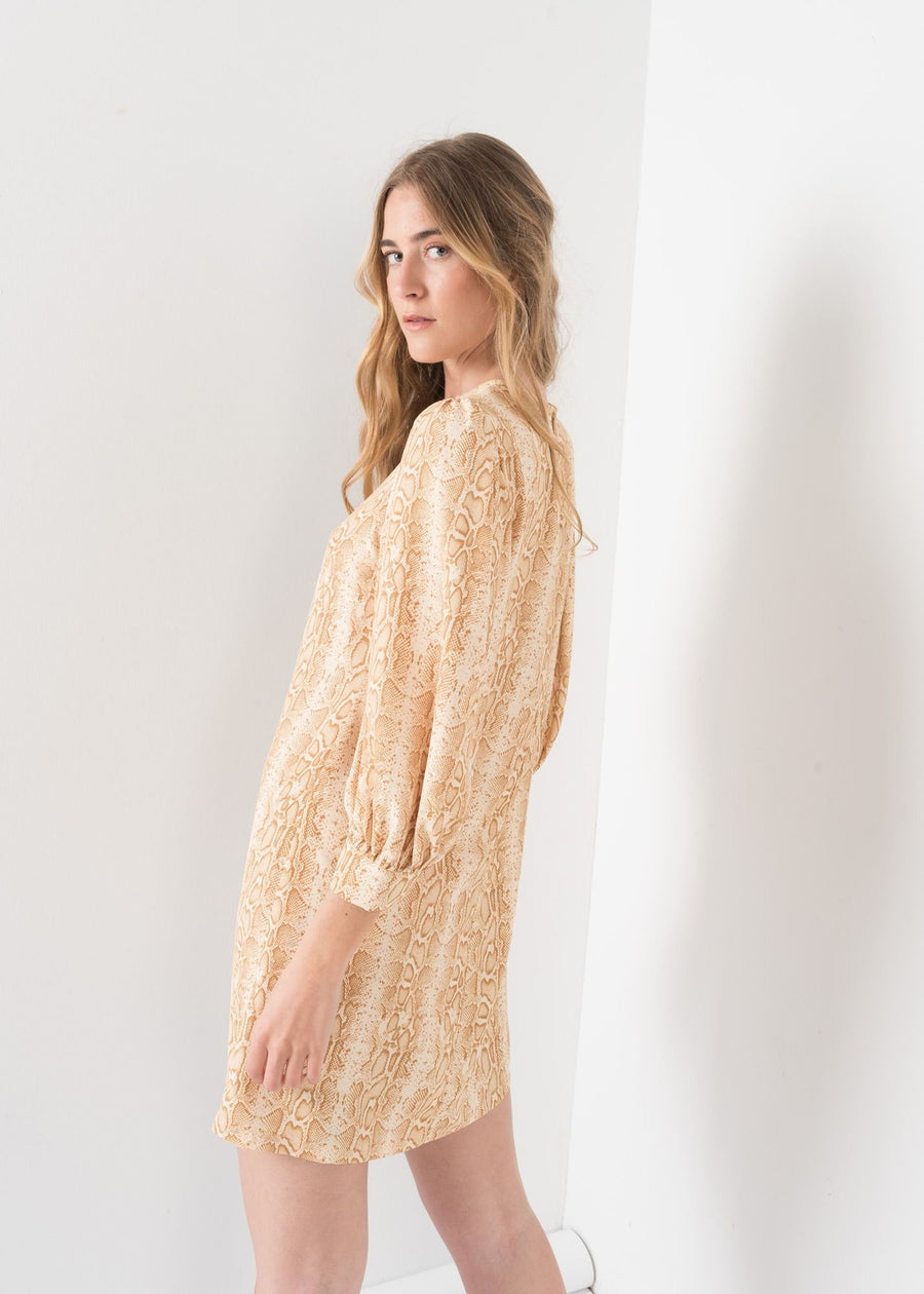 VESTIDO PRINT SERPIENTE