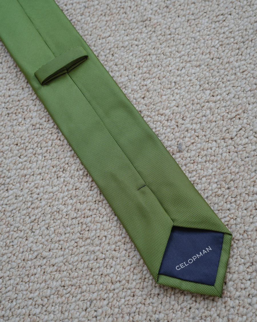 CORBATA BÁSICA CUADRILLÉ VERDE