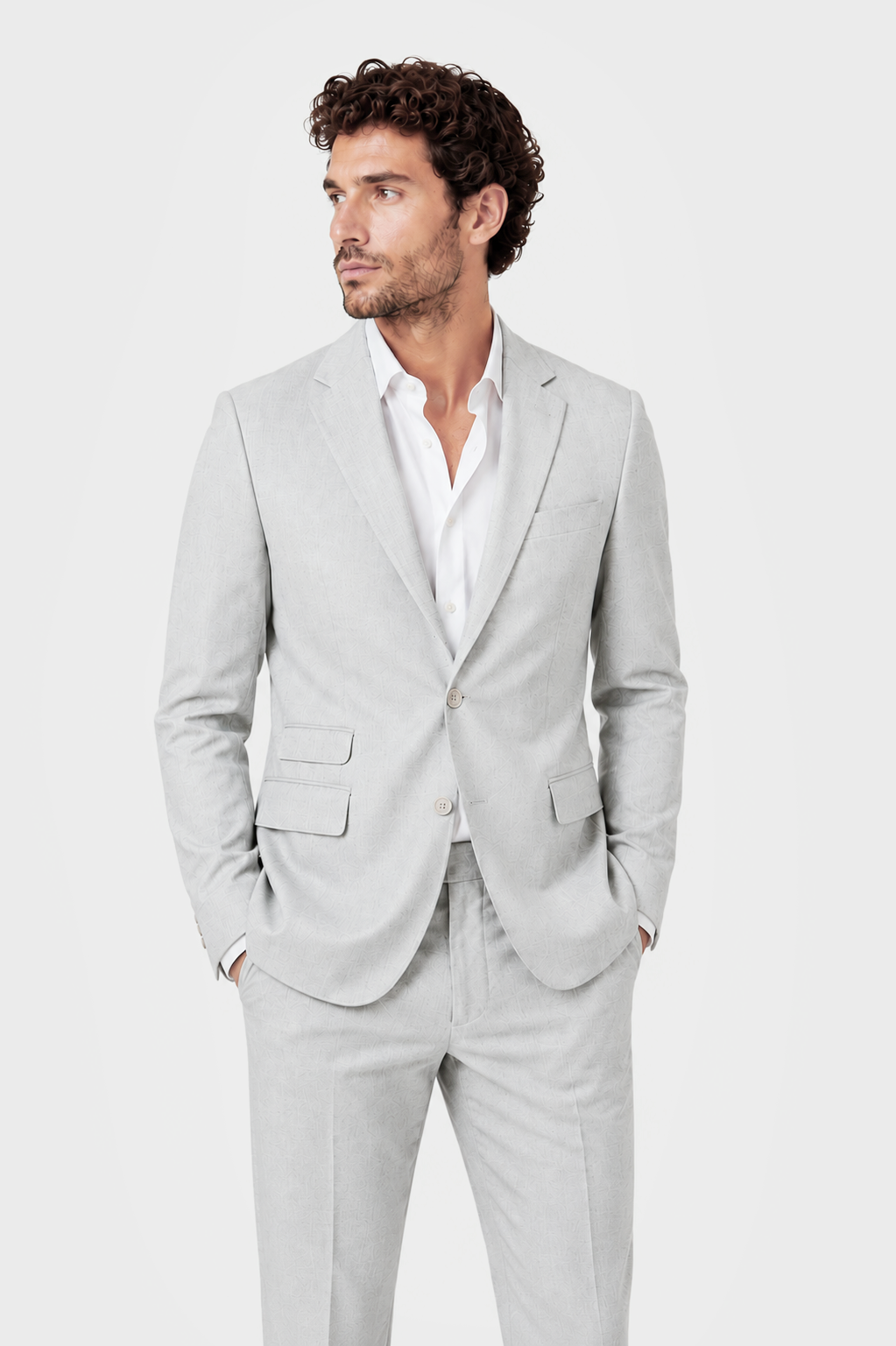 PANTALÓN TRAJE LINO