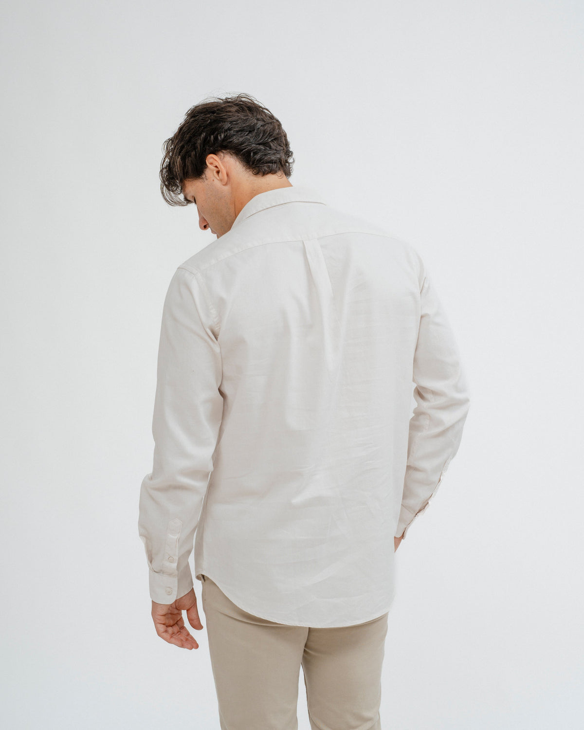 CAMISA POLERA TINTE FALSO