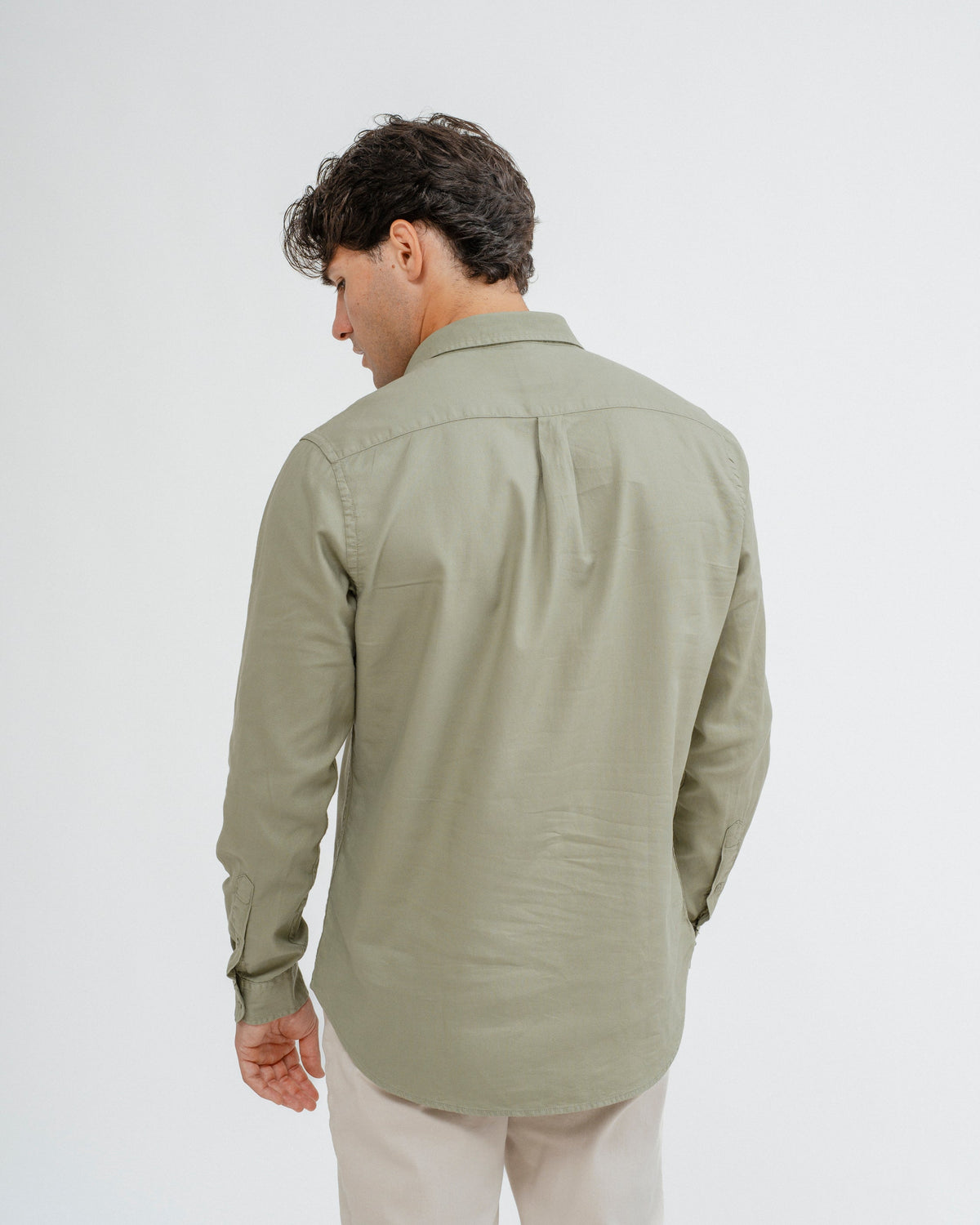 CAMISA POLERA TINTE FALSO