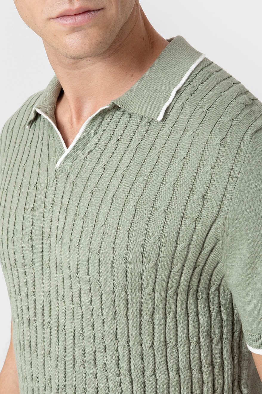 POLO TRICOT NUDOS