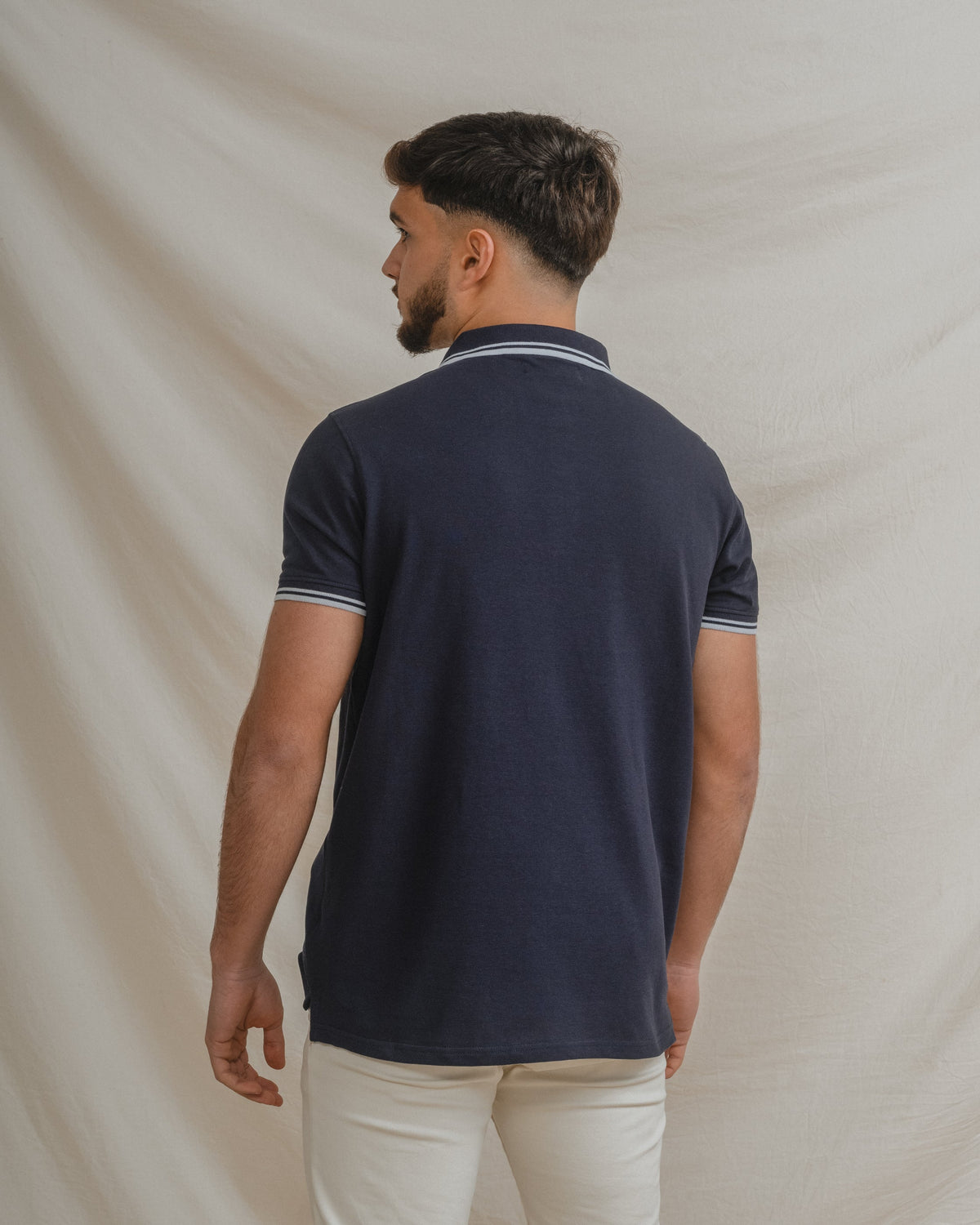 POLO BÁSICO PIQUÉ LÍNEA