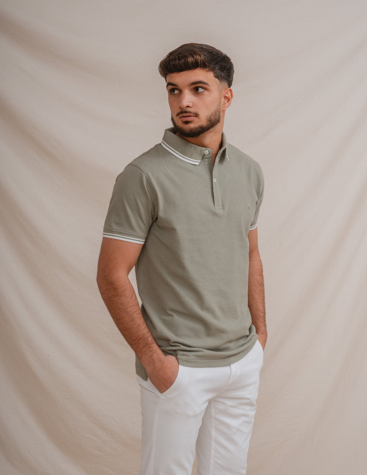 POLO BÁSICO PIQUÉ LÍNEA