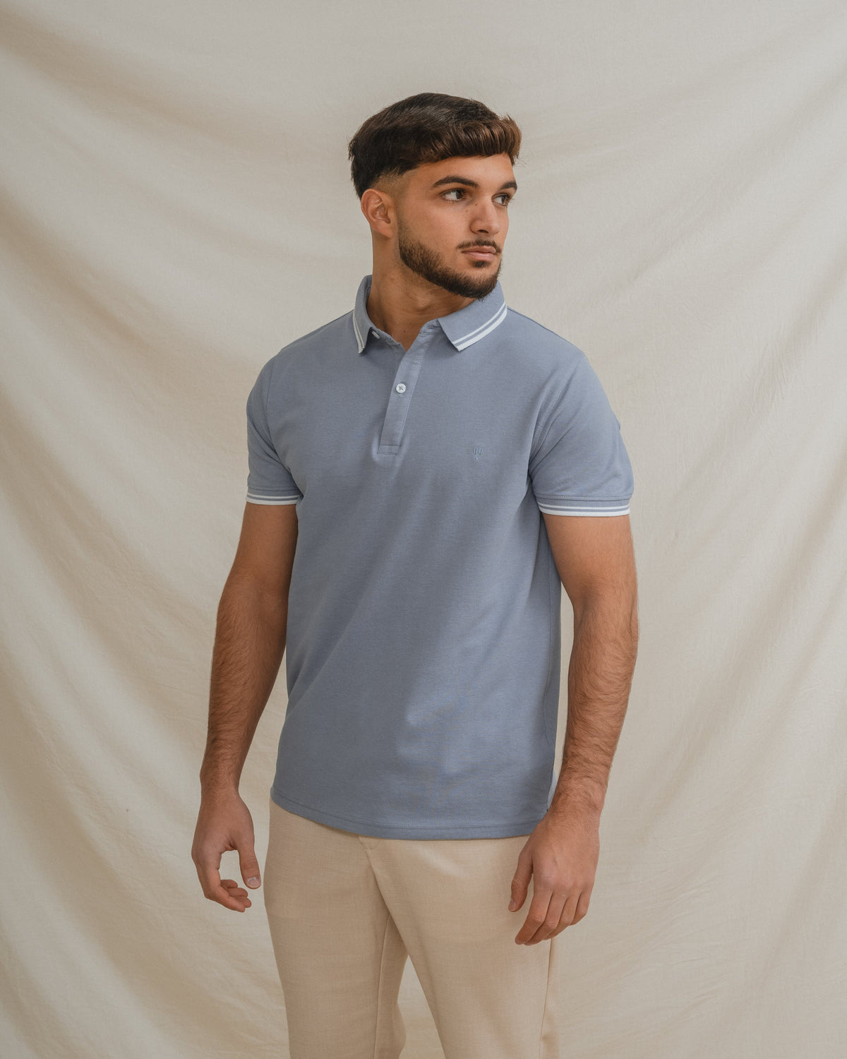 POLO BÁSICO PIQUÉ LÍNEA