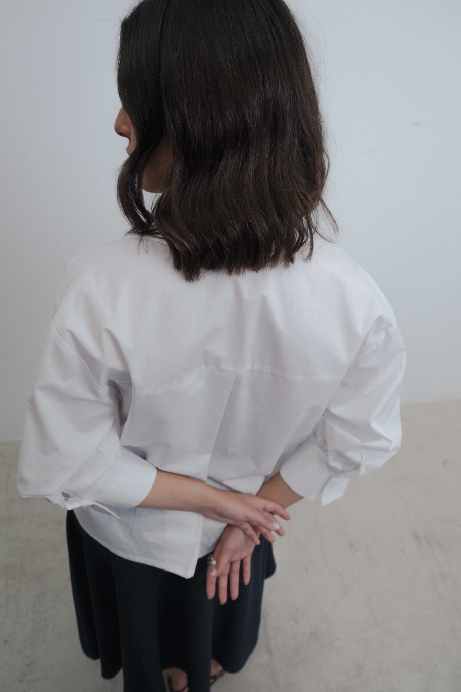 CAMISA MANGA ABULLONADA