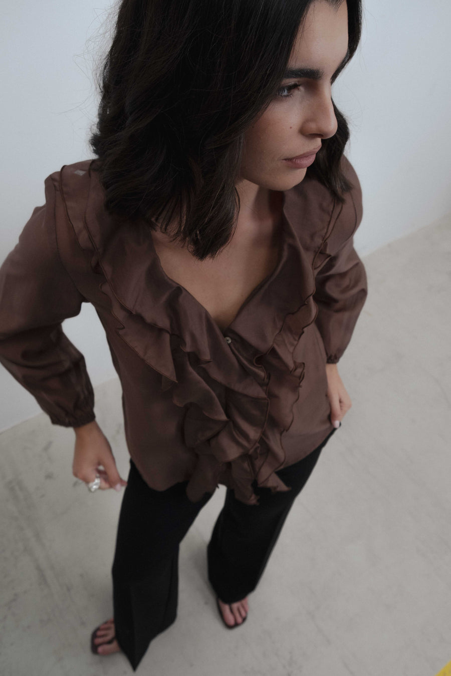 BLUSA VOLANTES