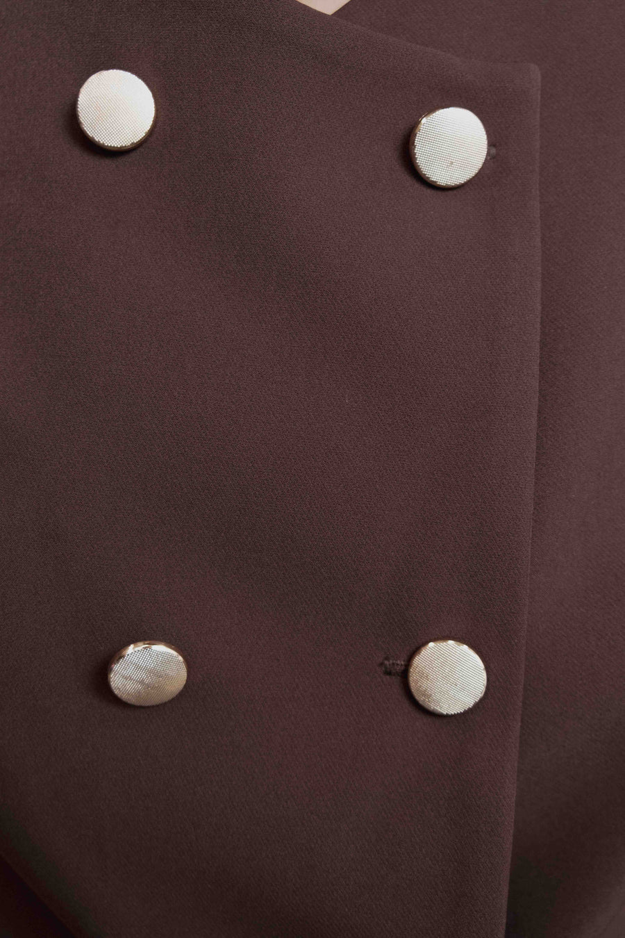 CHALECO CRUZADO BOTONES