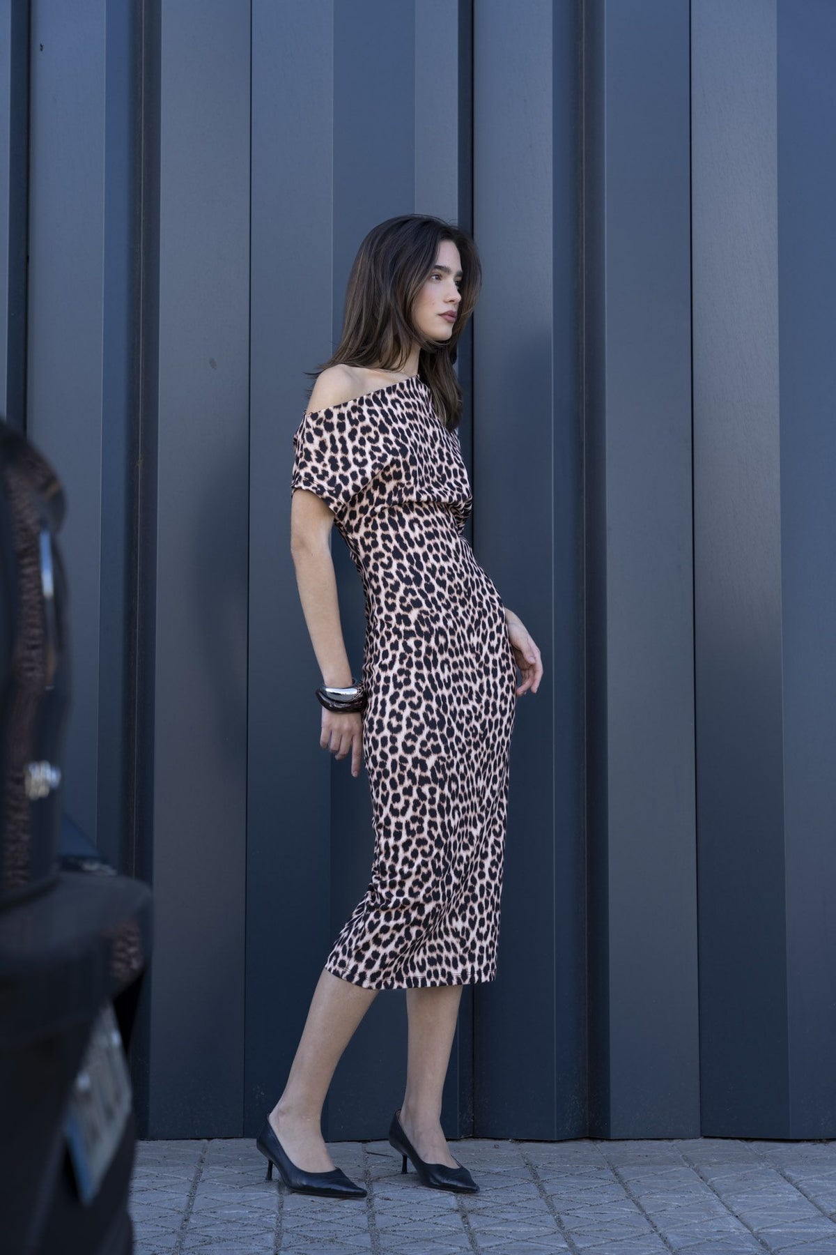VESTIDO ESTAMPADO ANIMAL PRINT