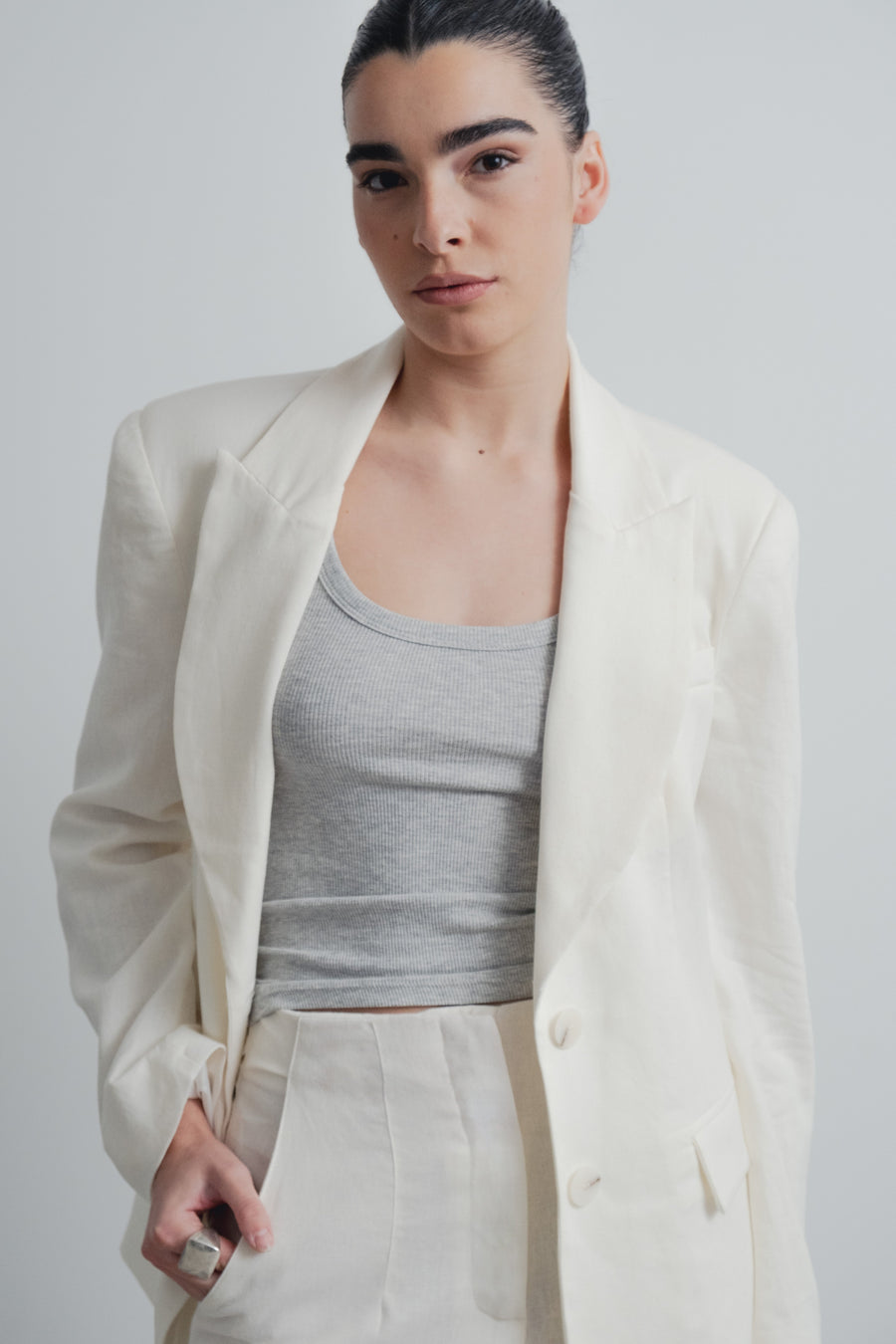 BLAZER LINO CRUDO