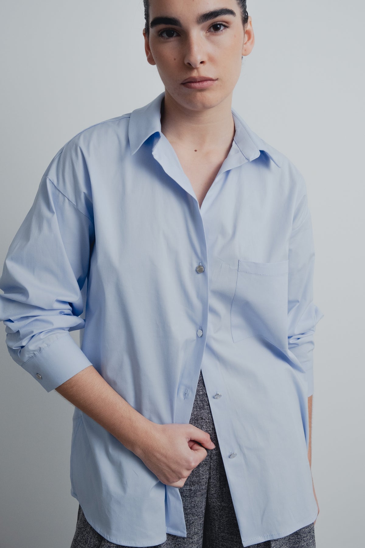 CAMISA OVERSIZE POPELÍN