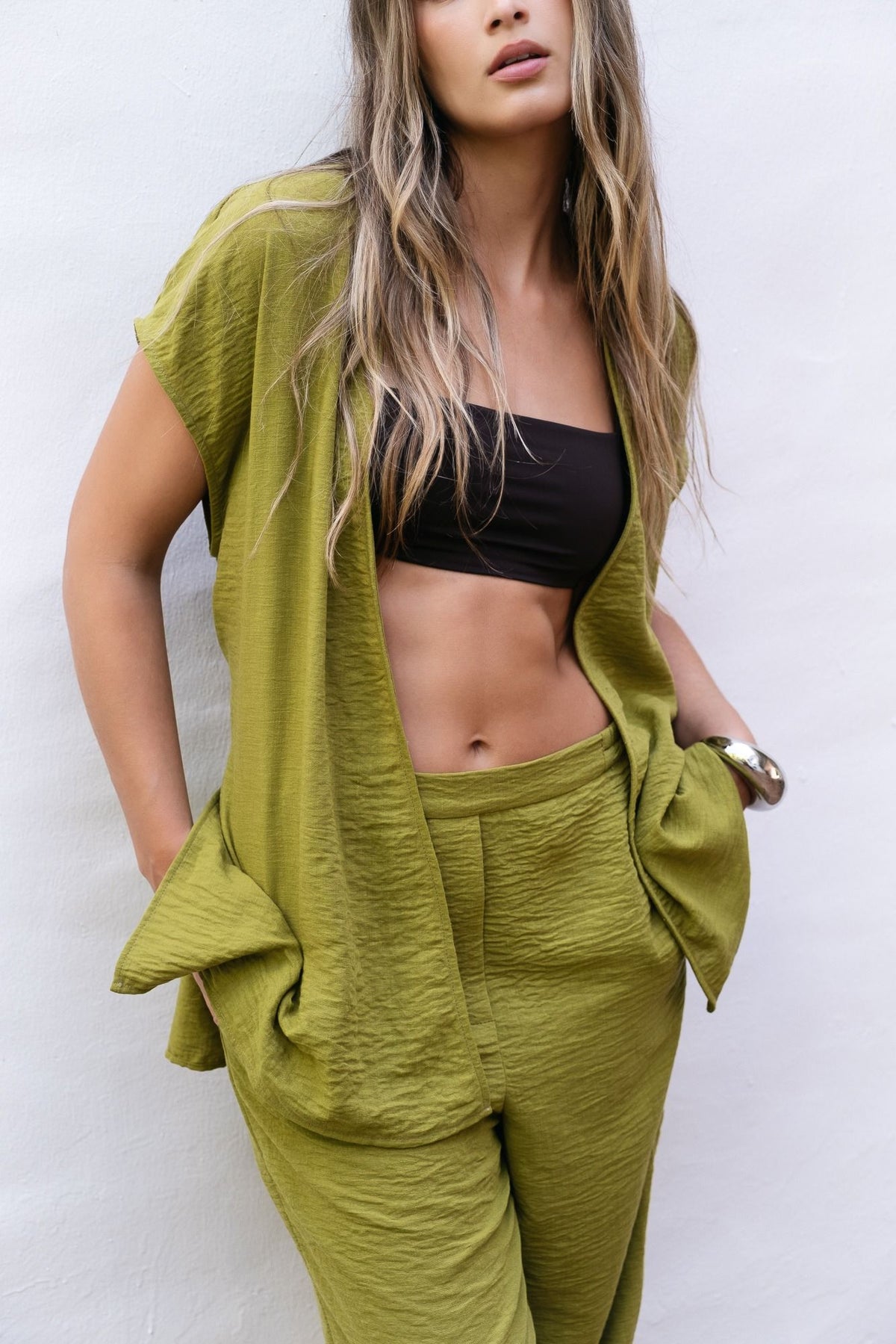 PANTALON FLUIDO CON ELASTICO