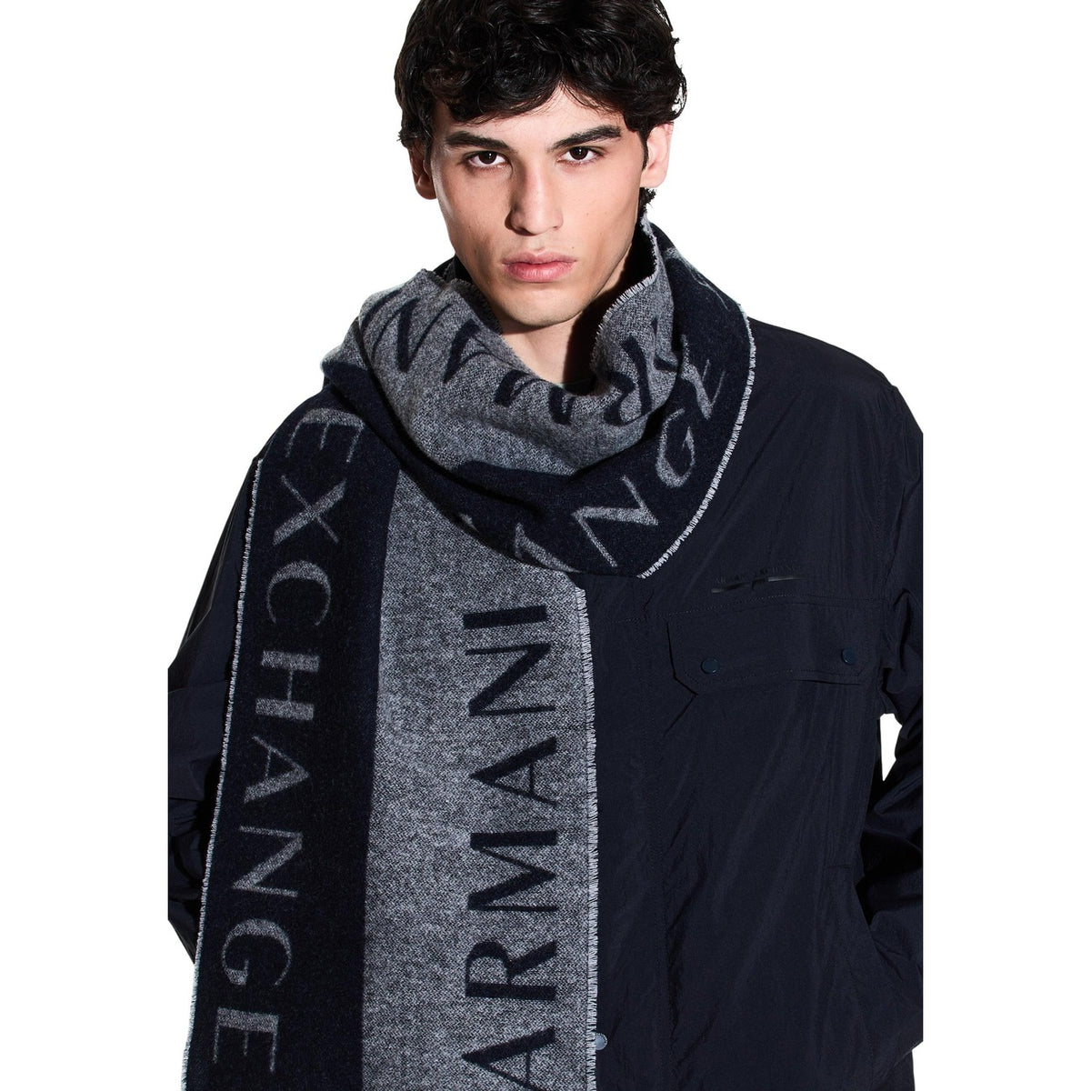 Armani Exchange Hombre Bufandas