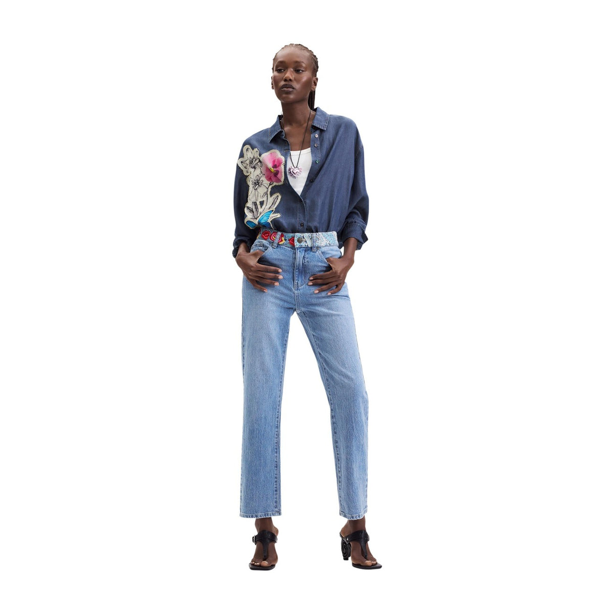 Desigual Mujer Vaqueros