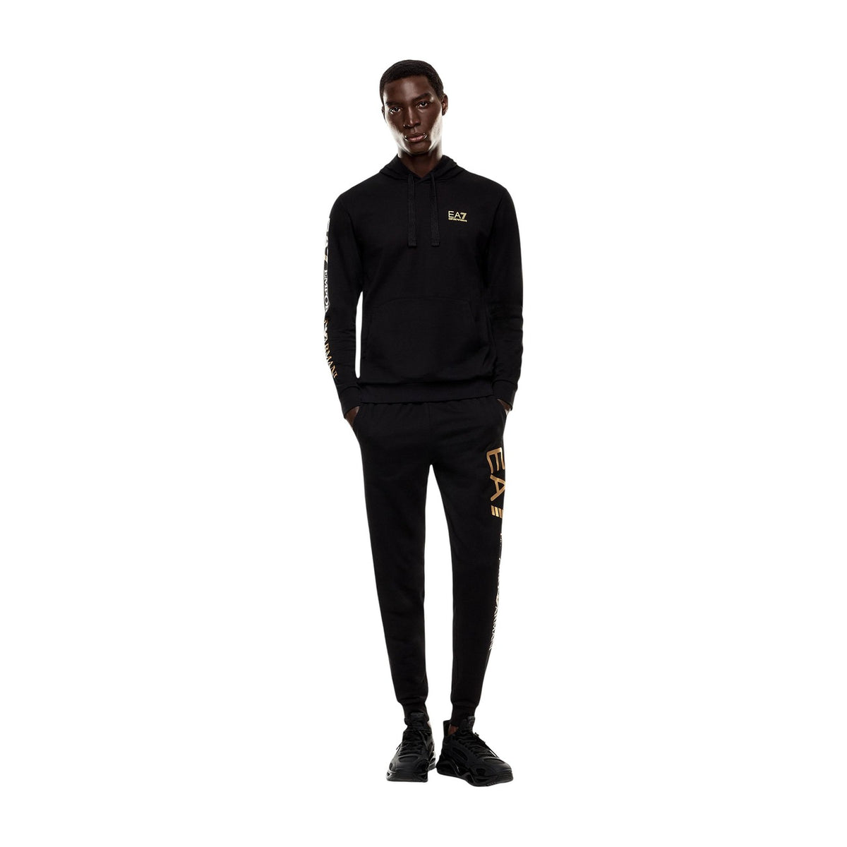 Ea7 Hombre Sudaderas con capucha