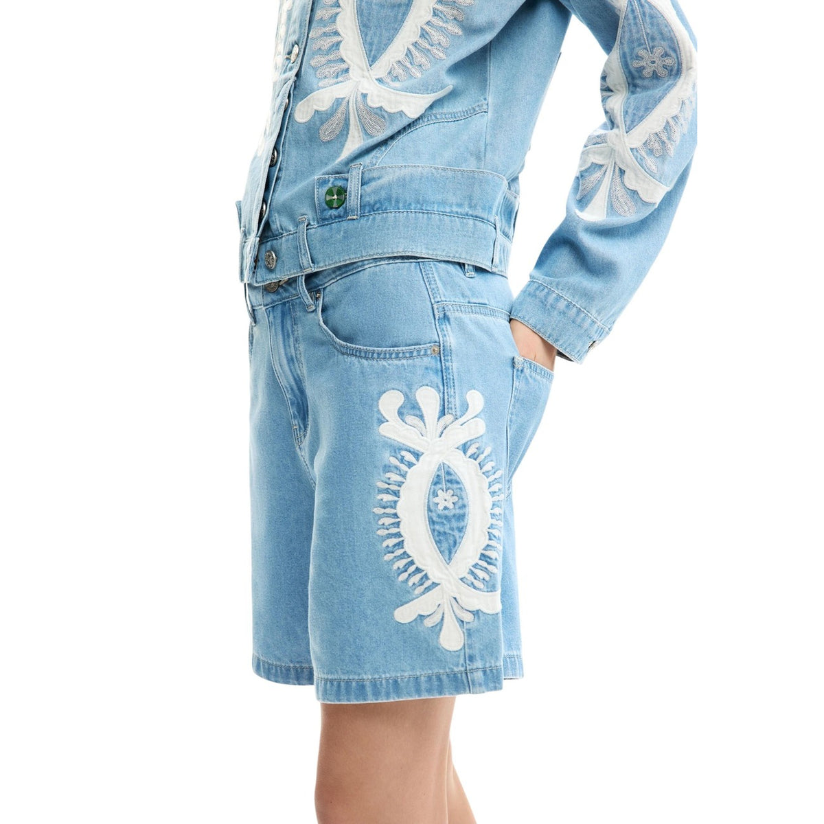 Desigual Mujer Pantalones Cortos