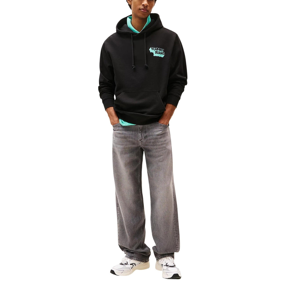 Tommy Hilfiger Jeans Hombre Sudaderas con capucha