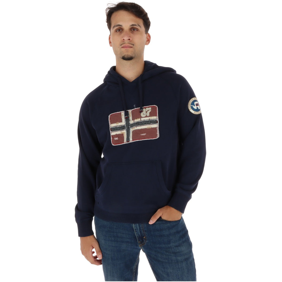 Napapijri Hombre Sudaderas con capucha
