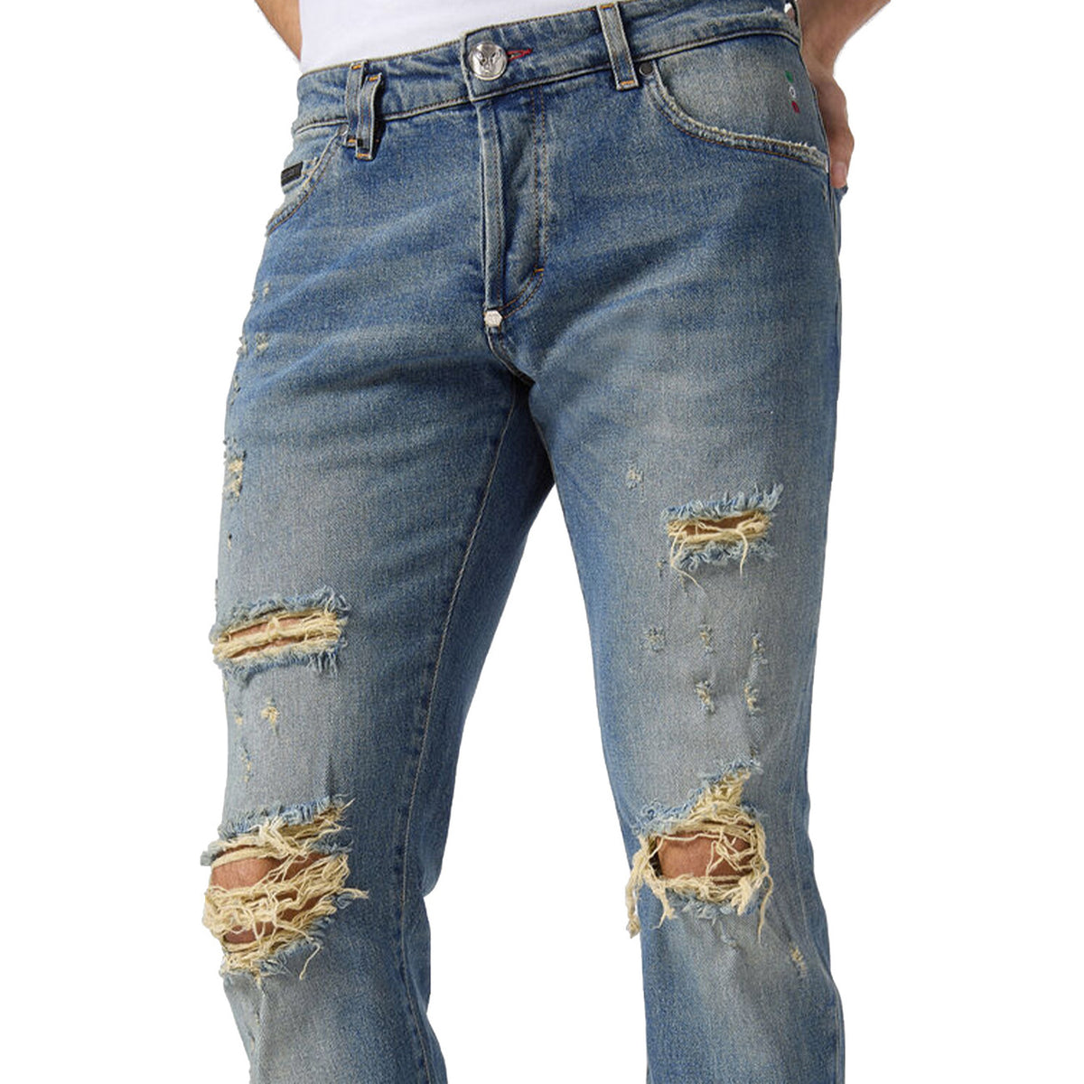 Philipp Plein Hombre Vaqueros