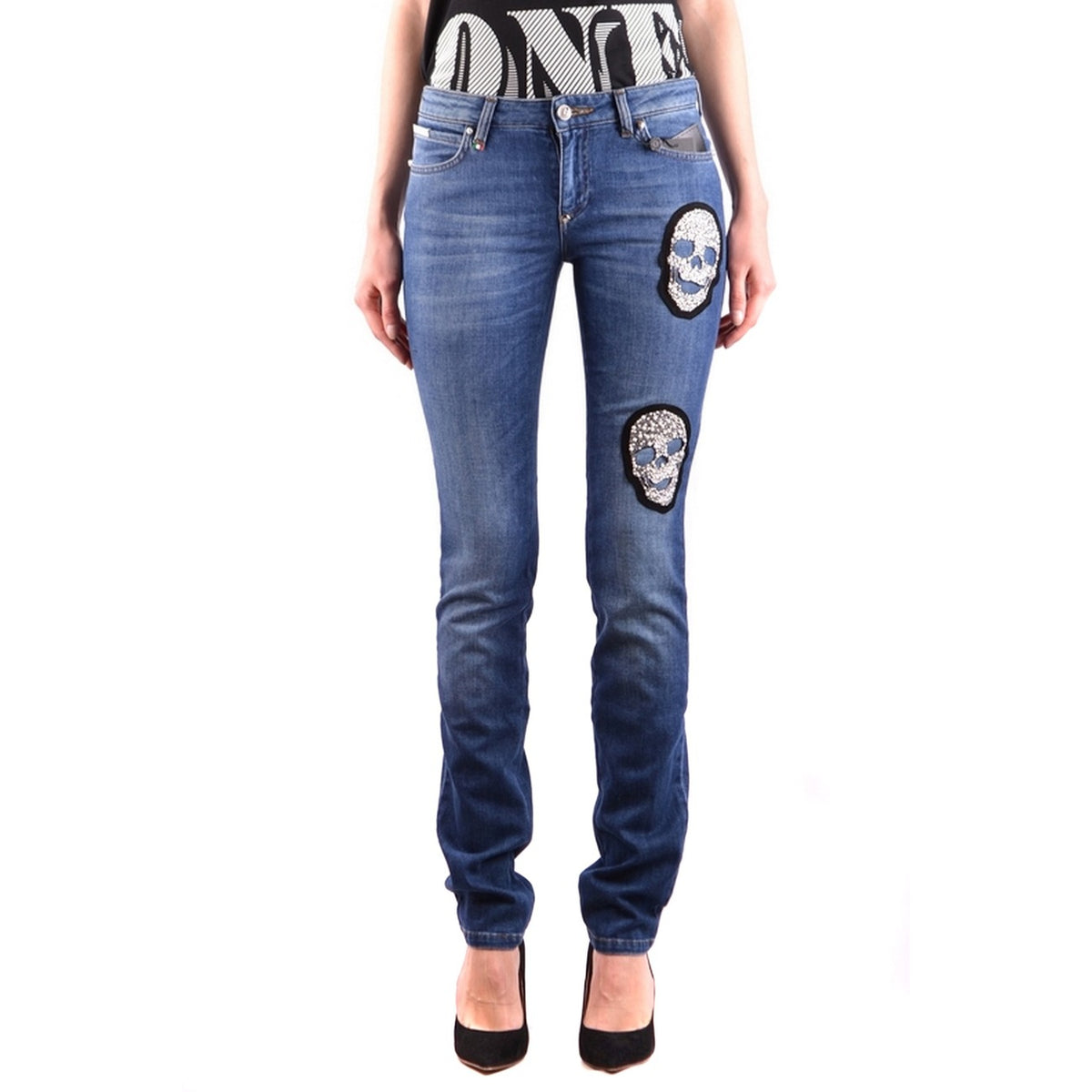 Philipp Plein Mujer Vaqueros