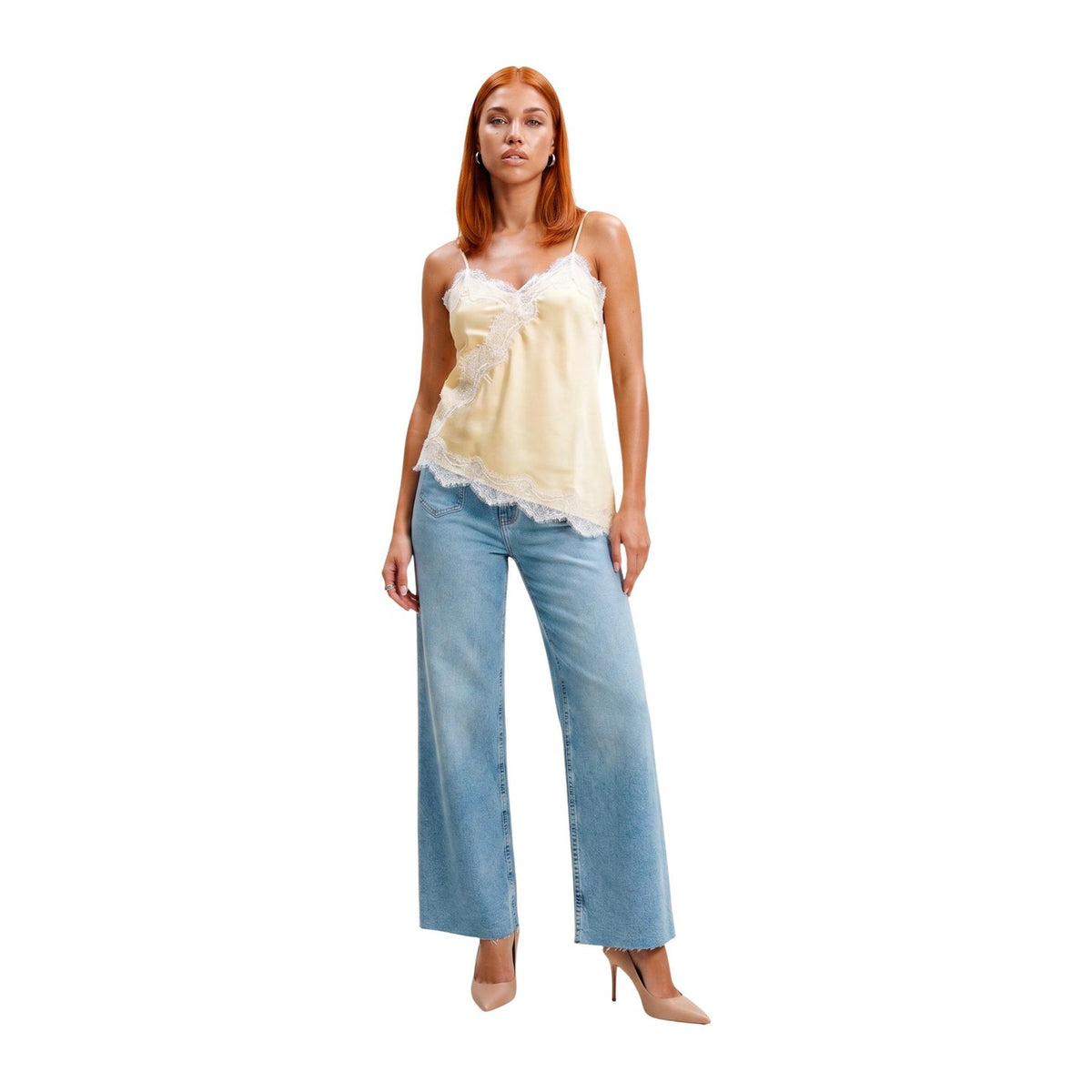 Jacqueline De Yong Mujer Camisetas de tirantes