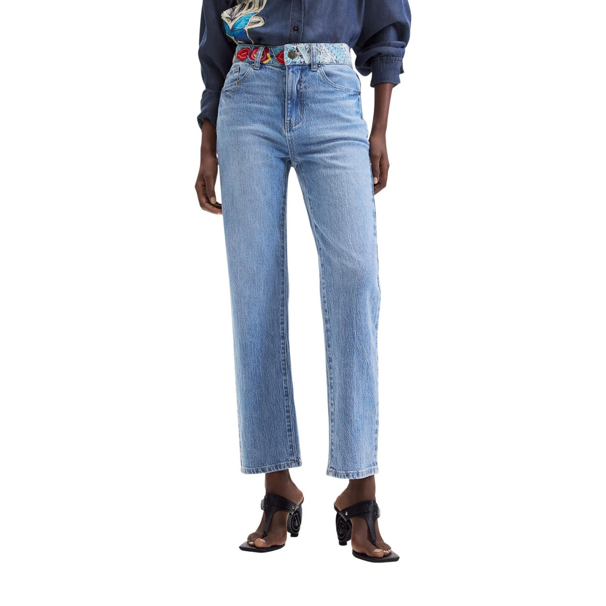 Desigual Mujer Vaqueros
