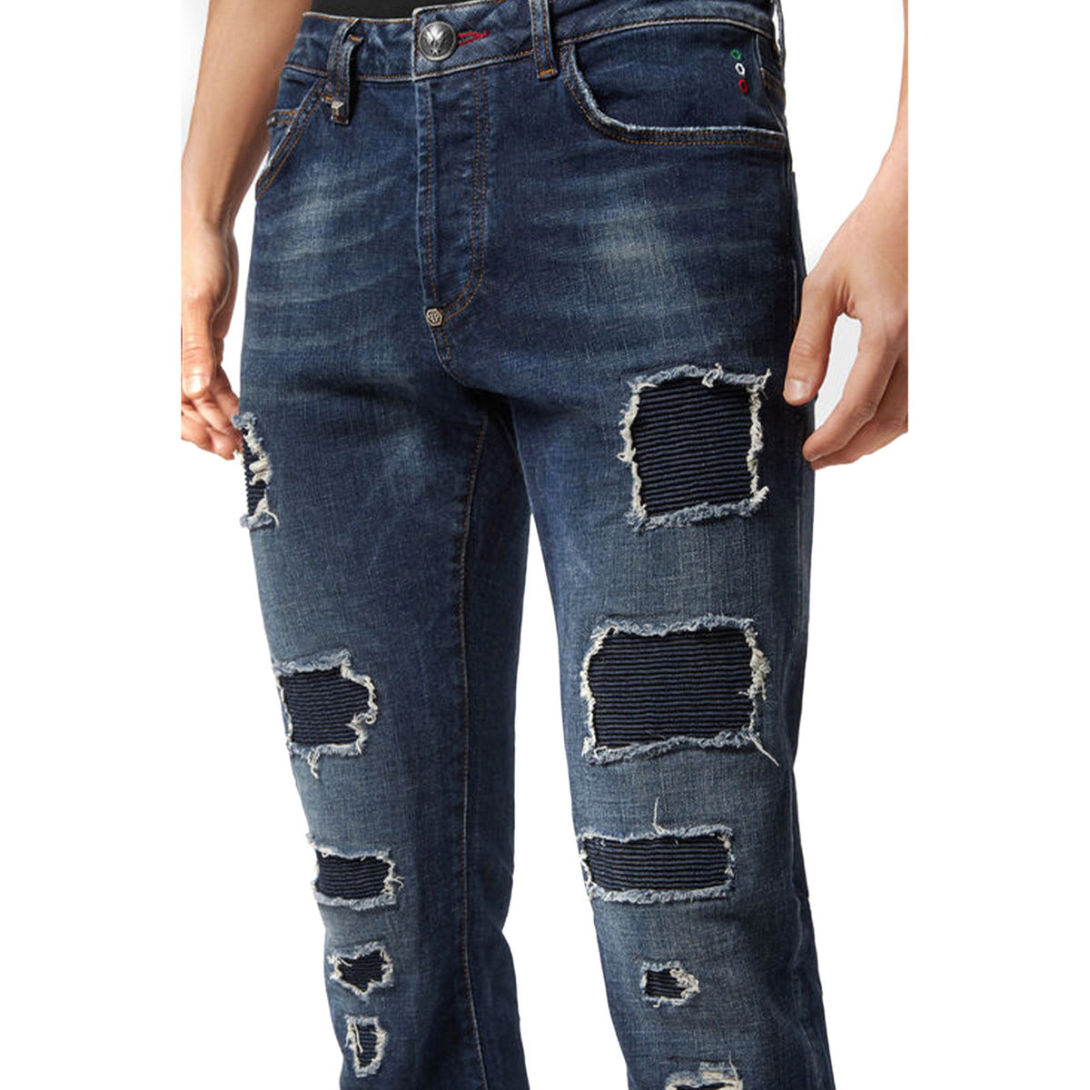 Philipp Plein Hombre Vaqueros