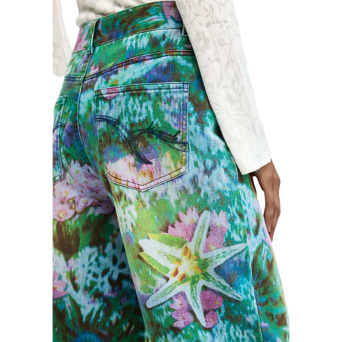 Desigual Mujer Vaqueros
