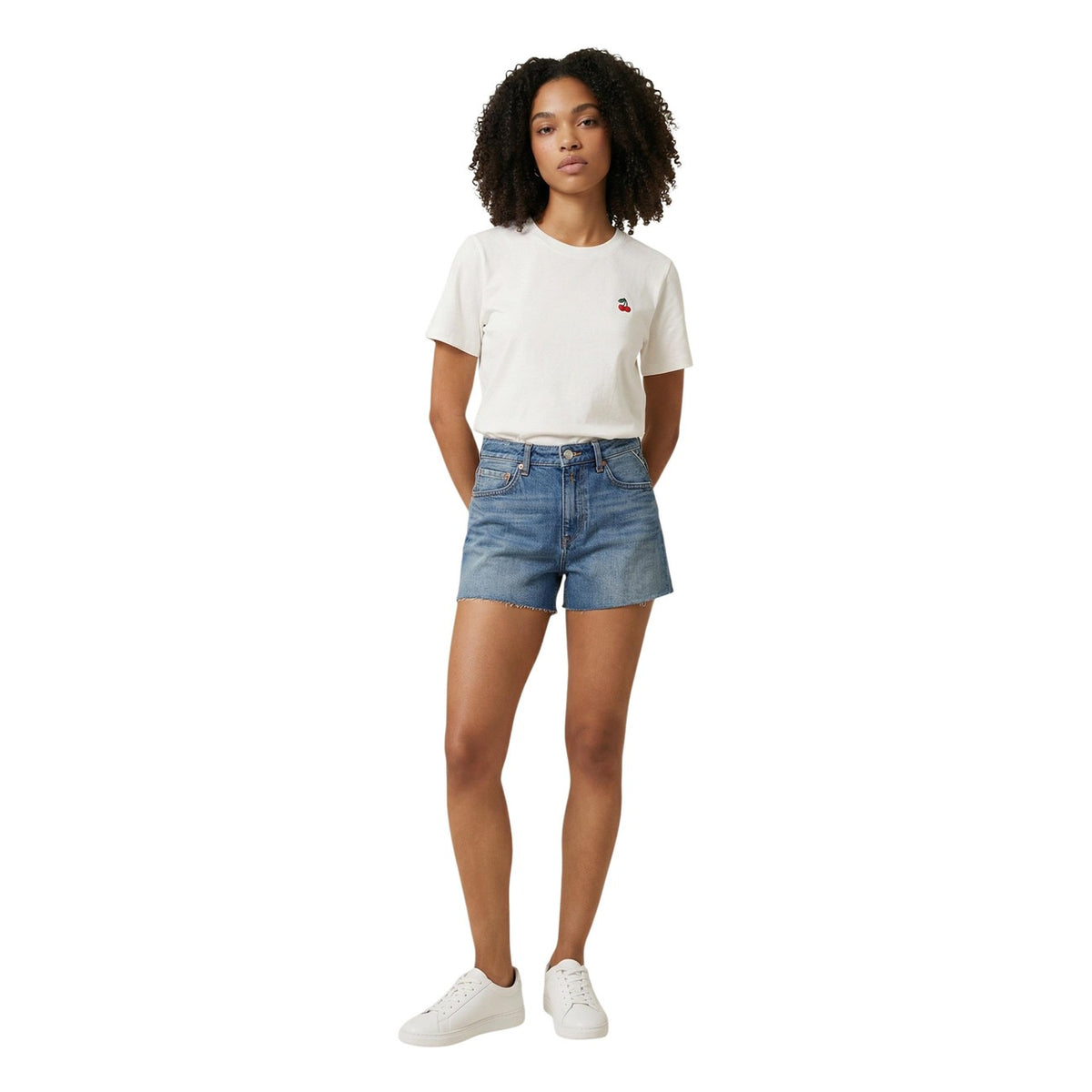 Replay Mujer Pantalones Cortos